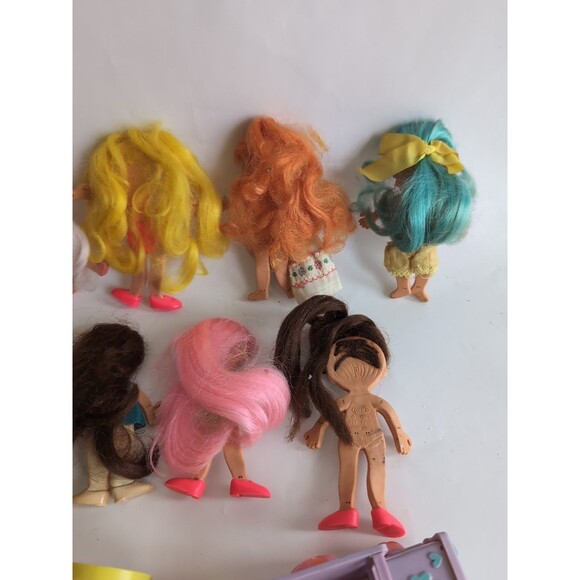 Vtg Ideal Flatsy Doll Car Lot 60s 70s Baby Ice Cream Truck - Picture 14 of 15